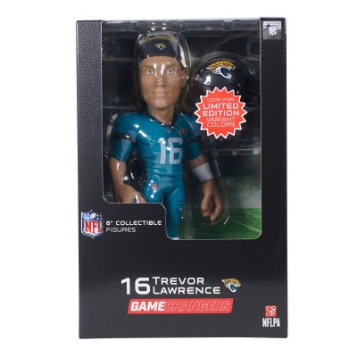 Trevor Lawrence Jacksonville Jaguars Series 4 GameChanger 6 Vinyl Figurine - Look for Rare Solid Color Variants