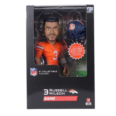 Russell Wilson Denver Broncos Series 2 GameChanger 6 Vinyl Figurine - Look for Rare Solid Color Variants