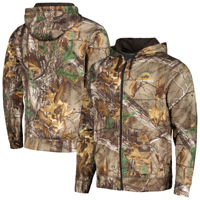 Кофта на молнии Los Angeles Chargers Dunbrooke Hunter Softshell - Realtree Camo/Black