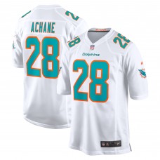 Игровая джерси Devon Achane Miami Dolphins Nike Player Game - White