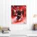 Joe Burrow Cincinnati Bengals Stretched 16 x 20 Embellished Canvas Giclee Print - Art by Jordan Spector
