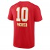 Футболка Isiah Pacheco Kansas City Chiefs Team Wordmark Player Name & Number - Red