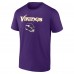 Футболка T.J. Hockenson Minnesota Vikings Team Wordmark Player Name & Number - Purple