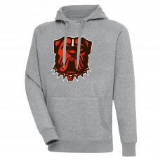 Толстовка Cleveland Browns Antigua Victory - Heather Gray