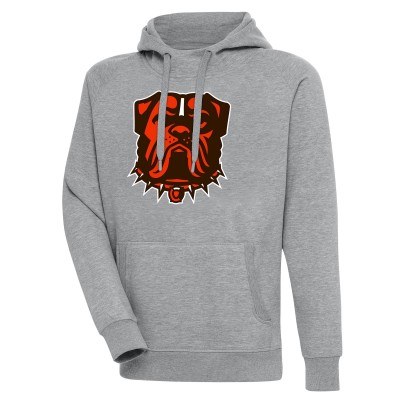 Толстовка Cleveland Browns Antigua Victory - Heather Gray