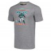 Футболка Tyreek Hill Miami Dolphins Homage NFL Blitz Player Tri-Blend - Heathered Gray