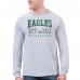 Футболка с длинным рукавом Philadelphia Eagles Starter Retro - Gray