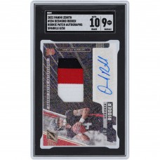 Desmond Ridder Atlanta Falcons Autographed 2022 Panini Zenith Sparkle Relic #204 #8/50 SGC Authenticated 9/10 Rookie Card