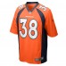 Игровая джерси Jaleel McLaughlin Denver Broncos Nike  Game -  Orange