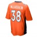 Игровая джерси Jaleel McLaughlin Denver Broncos Nike  Game -  Orange