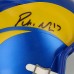 Puka Nacua Los Angeles Rams Autographed Fanatics Authentic Riddell Speed Mini Helmet