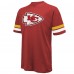 Футболка Travis Kelce Kansas City Chiefs Majestic Threads Name & Number Oversize Fit - Red