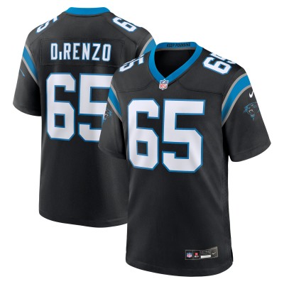 Игровая джерси J.D. DiRenzo Carolina Panthers Nike  Game -  Black