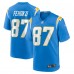 Игровая джерси Simi Fehoko Los Angeles Chargers Nike  Game -  Powder Blue