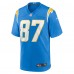 Игровая джерси Simi Fehoko Los Angeles Chargers Nike  Game -  Powder Blue