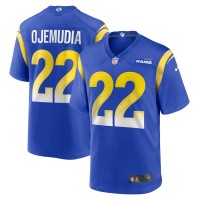 Игровая джерси Michael Ojemudia Los Angeles Rams Nike  Game -  Royal