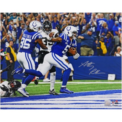 Anthony Richardson Indianapolis Colts Autographed Fanatics Authentic 16 x 20 First Touchdown Photograph