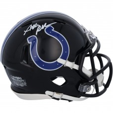 Anthony Richardson Indianapolis Colts Autographed Fanatics Authentic Riddell Indiana Nights 2023 Alternate Speed Mini Helmet