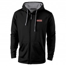Толстовка на молнии San Francisco 49ers Dunbrooke Apprentice - Black