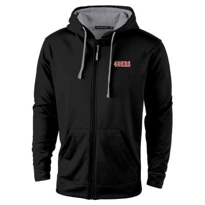 Толстовка на молнии San Francisco 49ers Dunbrooke Apprentice - Black