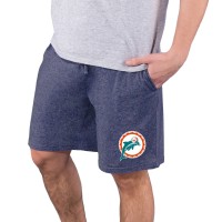 Miami Dolphins Concepts Sport Navy Quest Knit Jam Shorts
