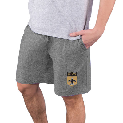 Шорты New Orleans Saints Concepts Sport Quest Knit Jam - Charcoal