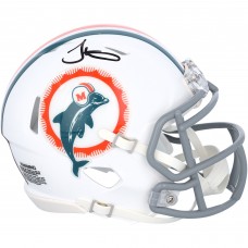 Tyreek Hill Miami Dolphins Autographed Fanatics Authentic Riddell Tribute Speed Mini Helmet
