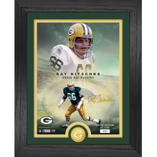 Green Bay Packers Ray Nitschke Highland Mint 13 x 16 Legends Bronze Coin Photo Mint