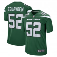 Игровая джерси Sam Eguavoen New York Jets Nike  Game - Gotham Green