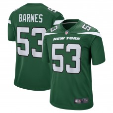 Игровая джерси Zaire Barnes New York Jets Nike  Game - Gotham Green