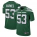 Игровая джерси Zaire Barnes New York Jets Nike  Game - Gotham Green