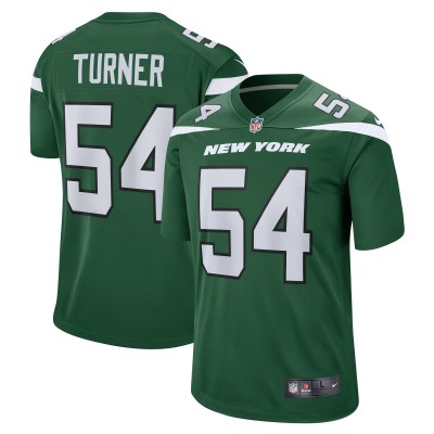 Игровая джерси Billy Turner New York Jets Nike  Game - Gotham Green