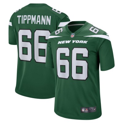 Игровая джерси Joe Tippmann New York Jets Nike  Game - Gotham Green