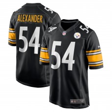 Игровая джерси Kwon Alexander Pittsburgh Steelers Nike  Game -  Black