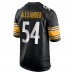 Игровая джерси Kwon Alexander Pittsburgh Steelers Nike  Game -  Black