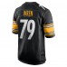 Игровая джерси Renell Wren Pittsburgh Steelers Nike  Game -  Black