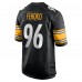 Игровая джерси Breiden Fehoko Pittsburgh Steelers Nike  Game -  Black