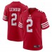 Игровая джерси Deommodore Lenoir San Francisco 49ers Nike  Game -  Scarlet