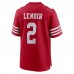 Игровая джерси Deommodore Lenoir San Francisco 49ers Nike  Game -  Scarlet