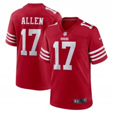 Игровая джерси Brandon Allen San Francisco 49ers Nike  Game -  Scarlet