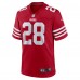 Игровая джерси Darrell Luter Jr. San Francisco 49ers Nike  Game -  Scarlet