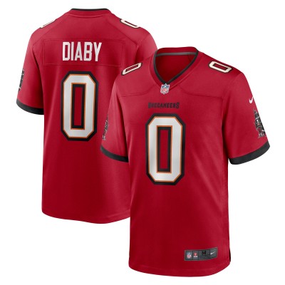 Игровая джерси YaYa Diaby Tampa Bay Buccaneers Nike  Game -  Red