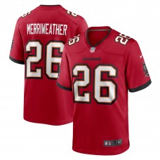 Игровая джерси Kaevon Merriweather Tampa Bay Buccaneers Nike  Game -  Red