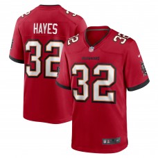 Игровая джерси Josh Hayes Tampa Bay Buccaneers Nike  Game -  Red