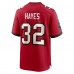 Игровая джерси Josh Hayes Tampa Bay Buccaneers Nike  Game -  Red