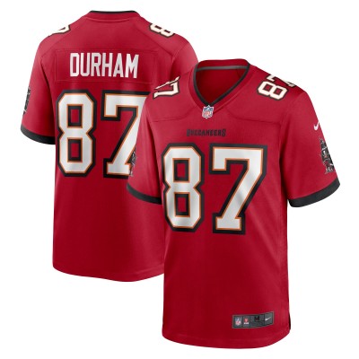 Игровая джерси Payne Durham Tampa Bay Buccaneers Nike  Game -  Red