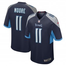 Игровая джерси Chris Moore Tennessee Titans Nike  Game -  Navy