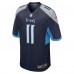 Игровая джерси Chris Moore Tennessee Titans Nike  Game -  Navy