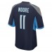 Игровая джерси Chris Moore Tennessee Titans Nike  Game -  Navy