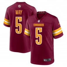 Игровая джерси Tress Way Washington Commanders Nike  Game -  Burgundy